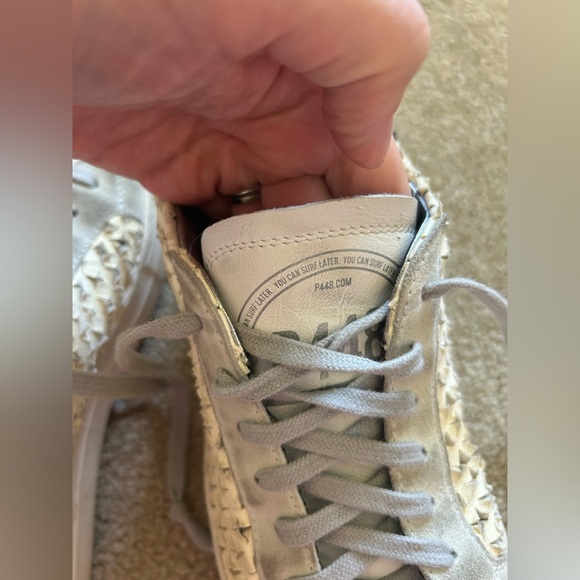 P448 Thea Low Top Sneaker - Picture 2 of 10